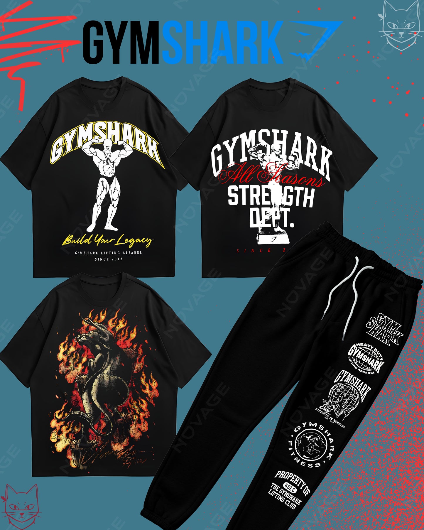 🔥Diseños YoungLA y Gymshark🔥