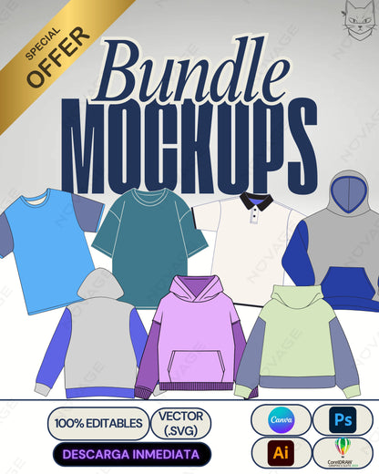 Bundle Mockups 100% Editables