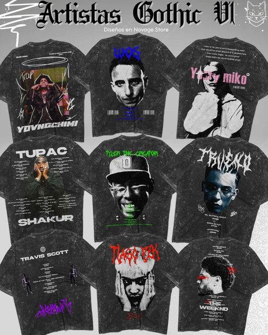 100 Artistas Gothic
