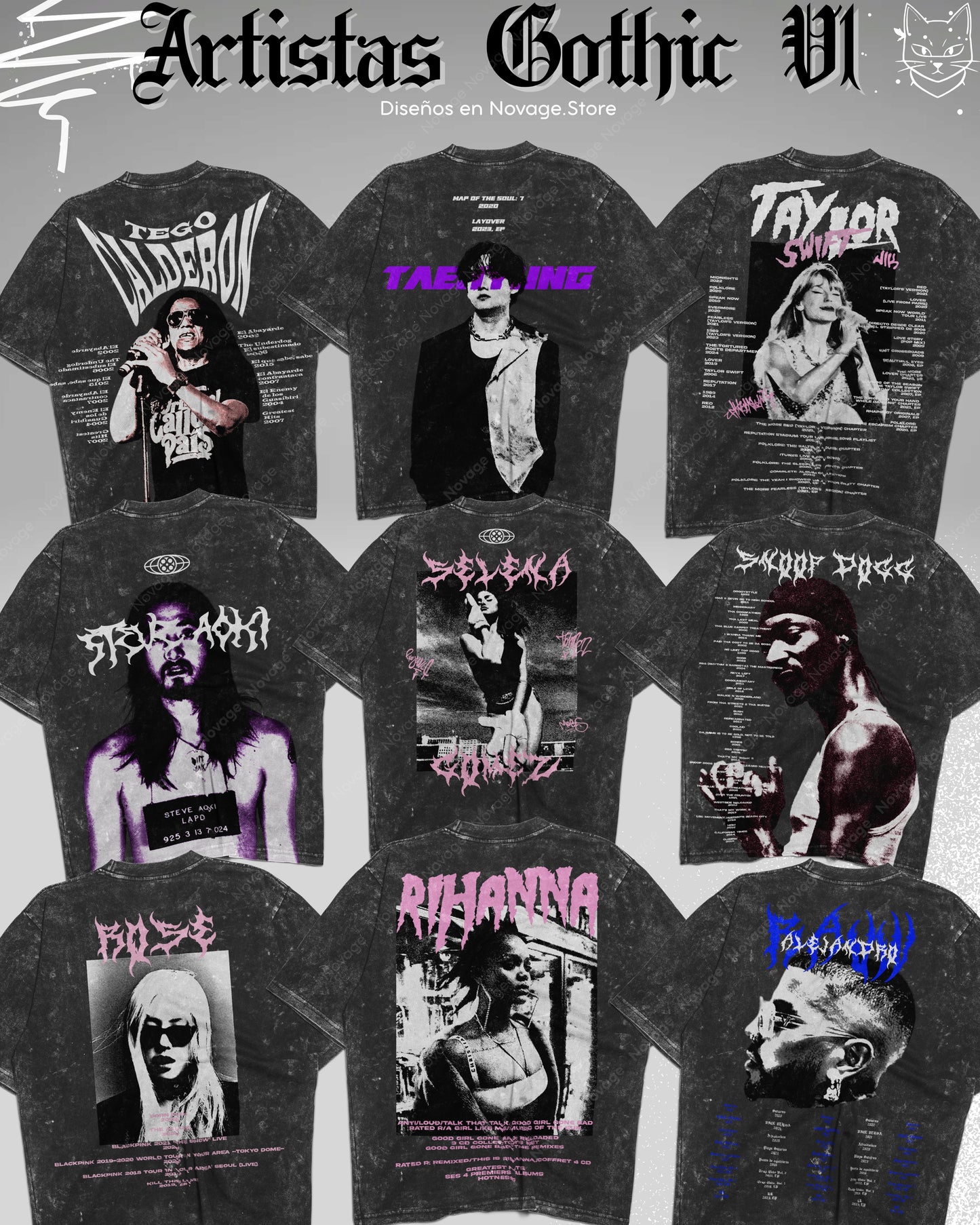 100 Artistas Gothic