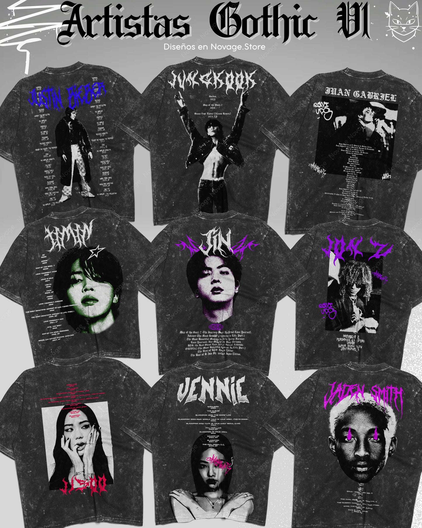 100 Artistas Gothic