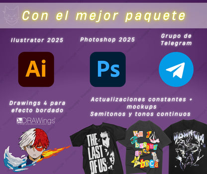 🔥MEGAPACK PREMIUM DE 50 MIL DISEÑOS 🔥🚀