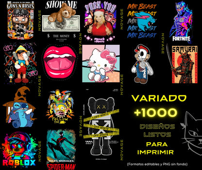 🔥MEGAPACK PREMIUM DE 50 MIL DISEÑOS 🔥🚀
